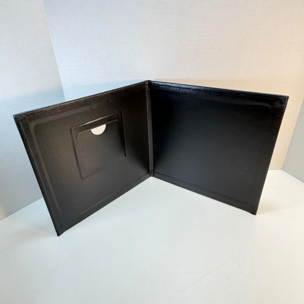 Carnival Photo Album Black The Fun‎ Ships Cruise Souvenir Faux Leather Frame